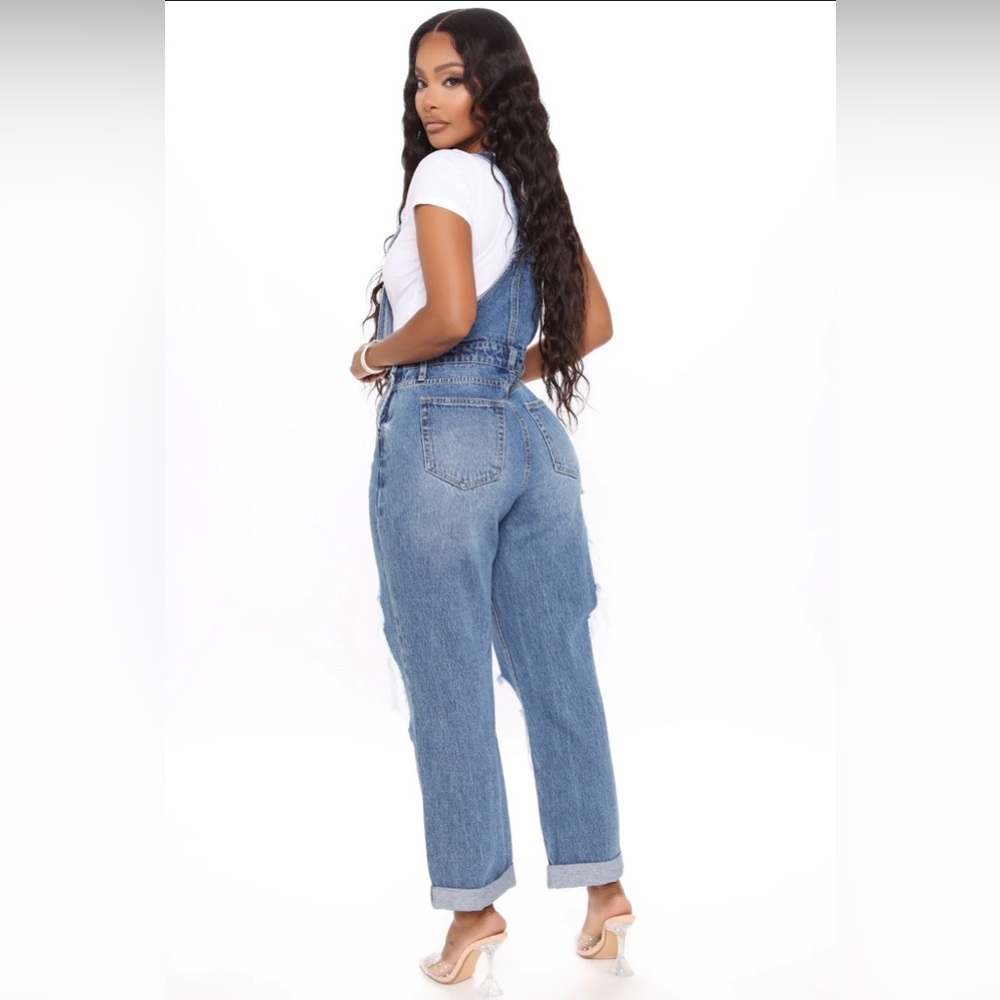 Denim Romper • Fashion Nova • BNWT • XSmall